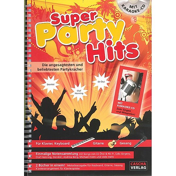 Super Party Hits, mit CD