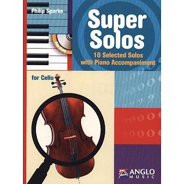 Super Solos, für Violoncello und Klavier, m. Audio-CD, Philip Sparke