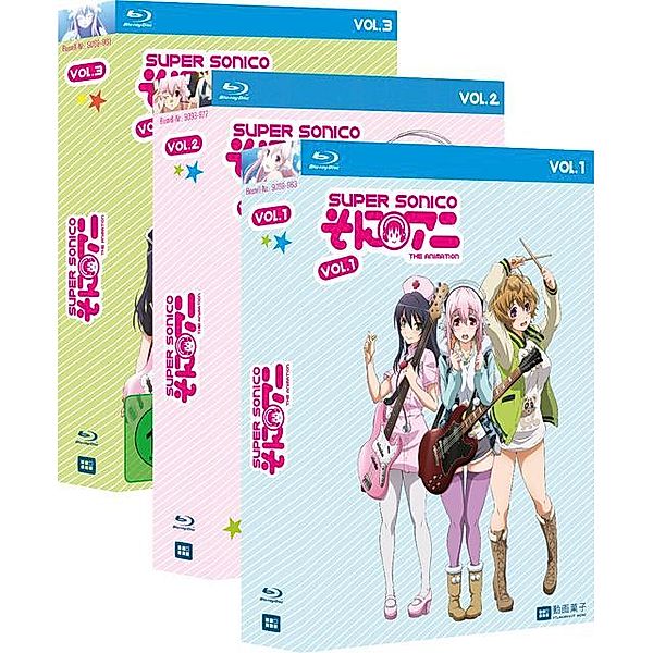 Super Sonico - Gesamtausgabe - Bundle - Vol.1-3 Limited Edition