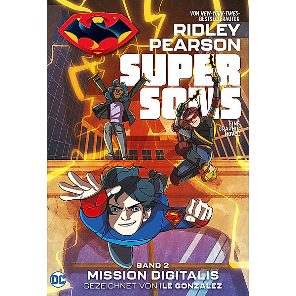 Super Sons - Mission Digitalis, Ridley Pearson, Ile Gonzales