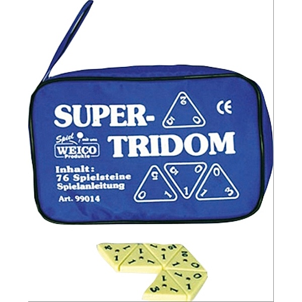 Super Tridom, für 2-4 Spieler, in der Reißverschlusstasche