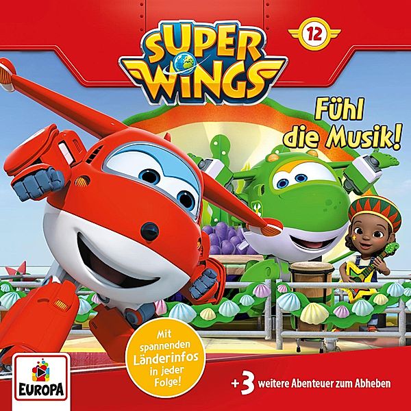 Super Wings - 12 - Folge 12: Fühl die Musik!, Thomas Karallus, Florian Köhler, Sunke Jansen