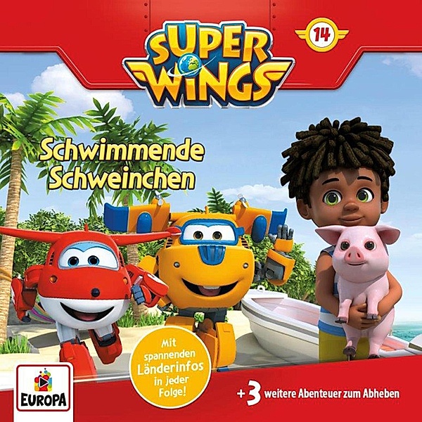 Super Wings - 14 - Folge 14: Schwimmende Schweinchen, Thomas Karallus, Friedhelm Rott