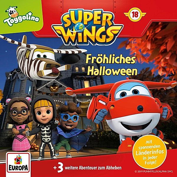 Super Wings - 18 - Folge 18: Fröhliches Halloween, Thomas Karallus, Friedhelm Rott