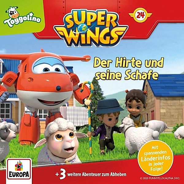 Super Wings - 24 - Folge 24: Der Hirte und seine Schafe, Thomas Karallus, Friedhelm Rott