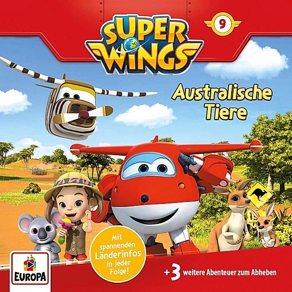 Super Wings - 9 - Folge 09: Australische Tiere, Thomas Karallus, Florian Köhler, Sunke Jansen
