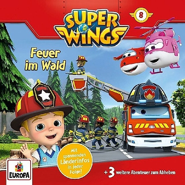 Super Wings - Feuer im Wald,1 Audio-CD, Super Wings