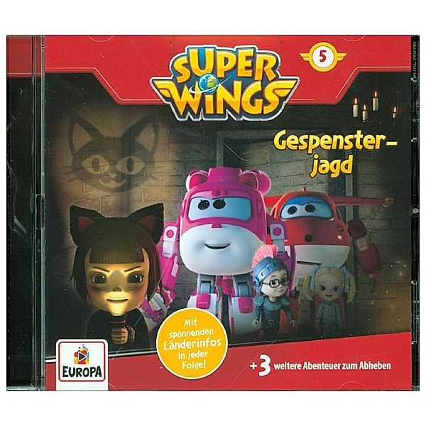 Super Wings - Gespensterjagd.Tl.5,1 Audio-CD, Super Wings