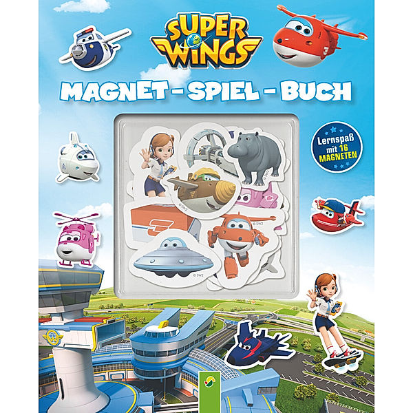 Super Wings Magnet-Spiel-Buch
