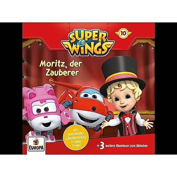 Super Wings - Moritz, der Zauberer, 1 Audio-CD,1 Audio-CD, Super Wings