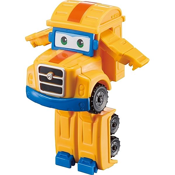 Super Wings Transform-a-Bots Poppa Wheels