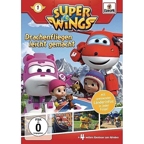 Super Wings Vol. 1 - Drachenfliegen leicht gemacht, Super Wings