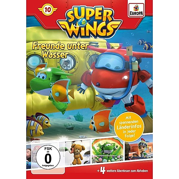 Super Wings Vol. 10 - Freunde unter Wasser, Super Wings