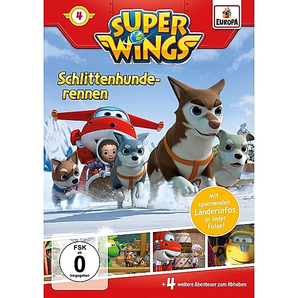 Super Wings Vol. 4 - Schlittenhunderennen, Super Wings