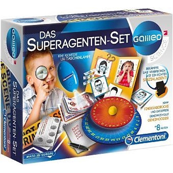 Clementoni Superagenten-Set (Experimentierkasten)