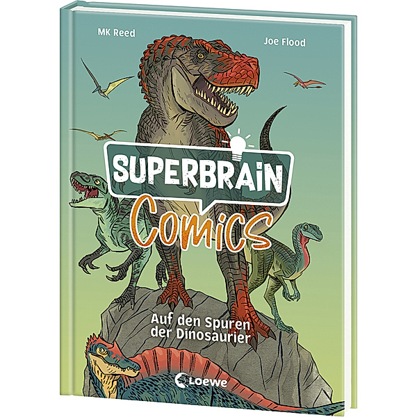 Superbrain-Comics - Auf den Spuren der Dinosaurier, MK Reed