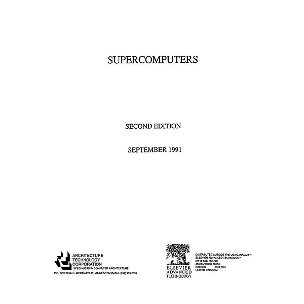 Supercomputers, Architecture Technology Corpor