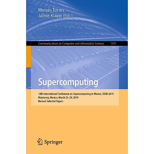 Supercomputing / Communications in Computer and Information Science Bd.1151