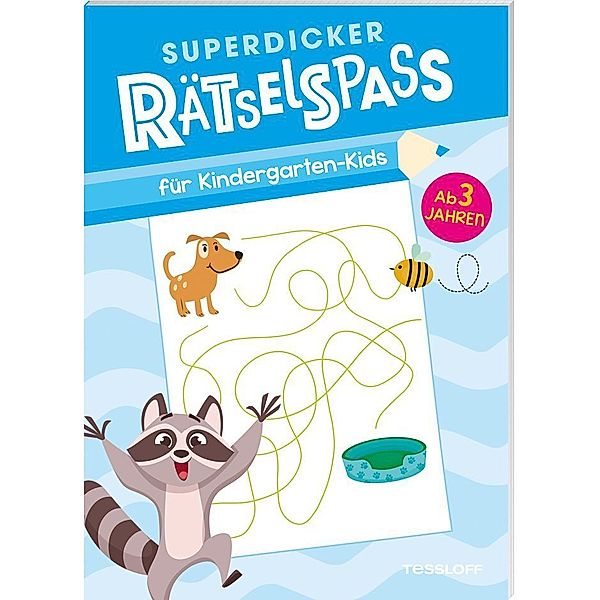Superdicker Rätselspass für Kindergarten-Kids