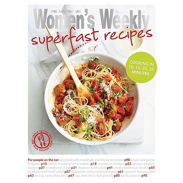 Superfast Recipes / The Australian Women's Weekly Essentials