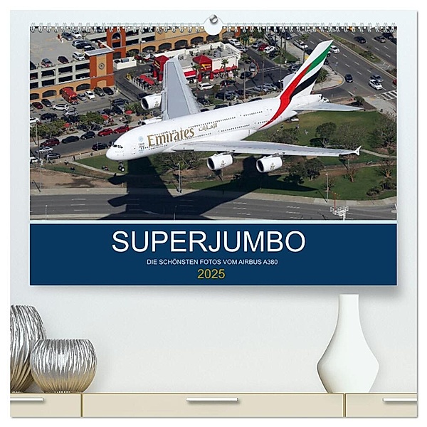 SUPERJUMBOS (hochwertiger Premium Wandkalender 2025 DIN A2 quer), Kunstdruck in Hochglanz, Calvendo, Markus Mainka