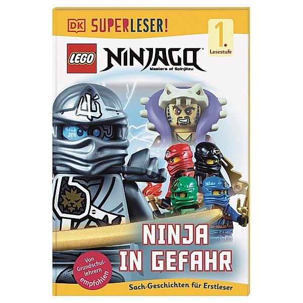 SUPERLESER! LEGO® NINJAGO®. Ninja in Gefahr / Superleser 1. Lesestufe Bd.2