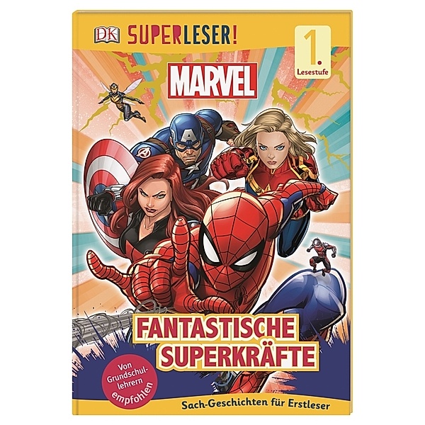 SUPERLESER! MARVEL Fantastische Superkräfte / Superleser 1. Lesestufe Bd.14, Catherine Saunders