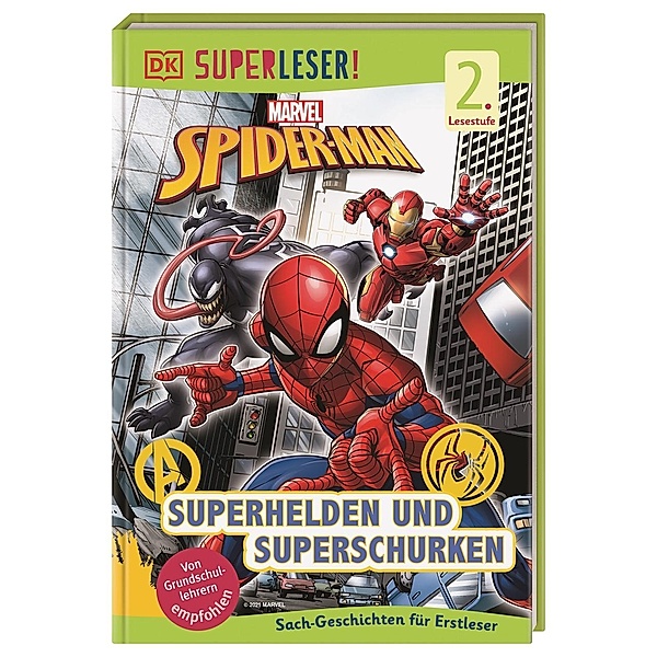 SUPERLESER! MARVEL Spider-Man Superhelden und Superschurken, Simon Hugo, Catherine Saunders