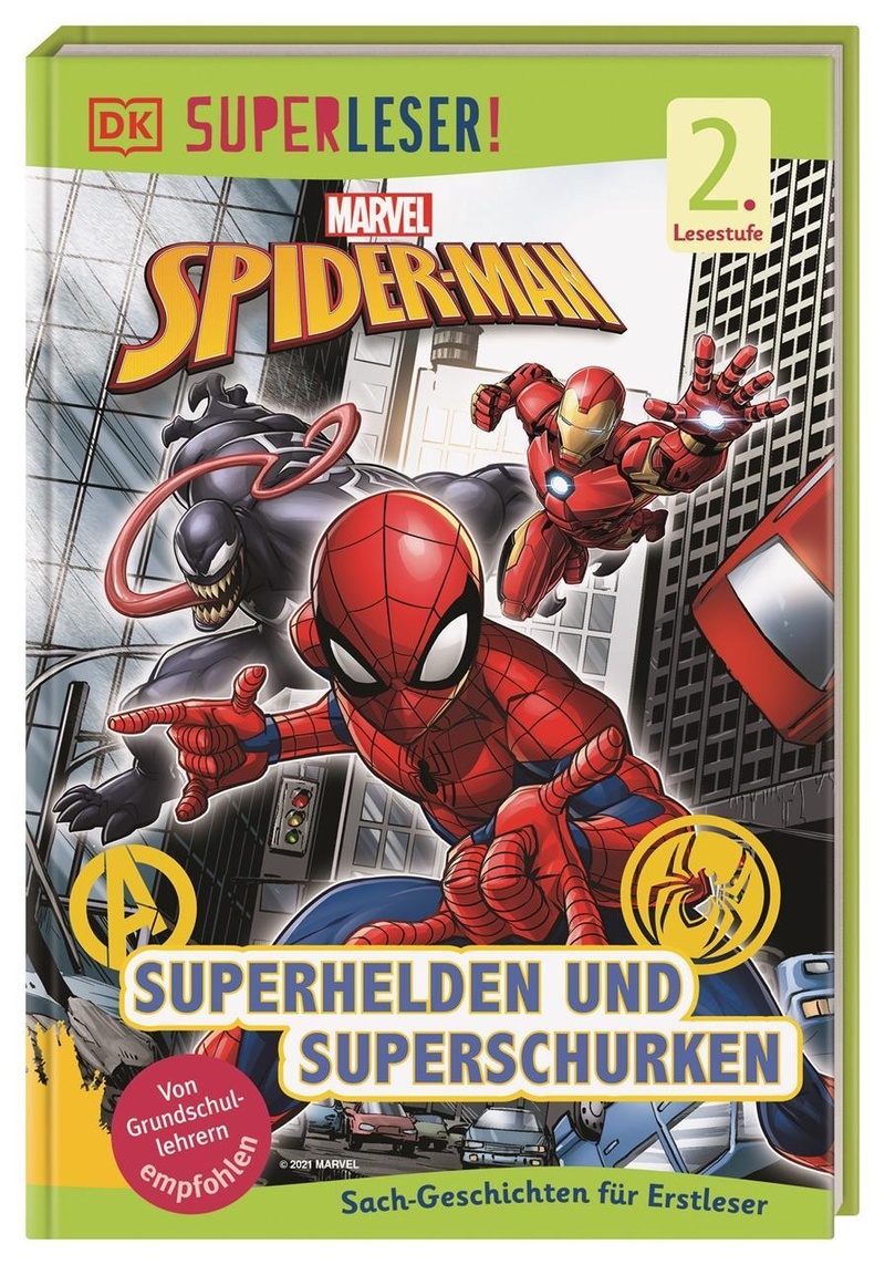 SUPERLESER MARVEL Spider Man Superhelden und Superschurken