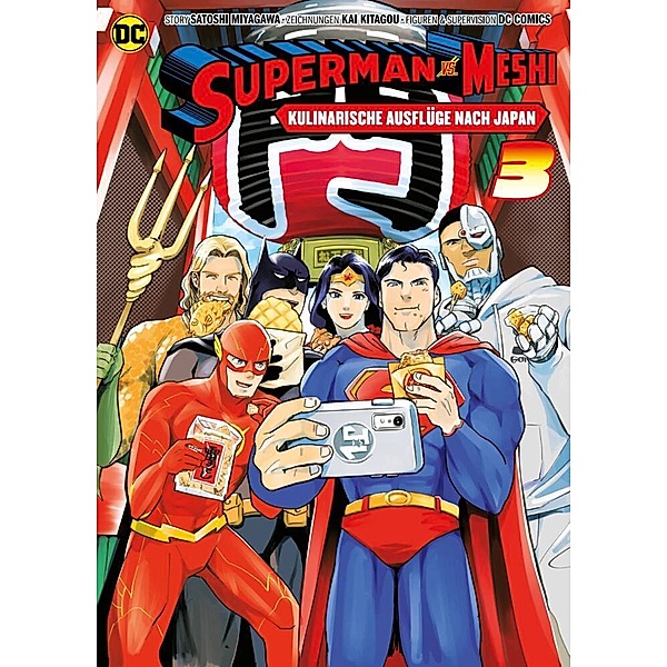 Superman vs. Meshi: Kulinarische Ausflüge nach Japan (Manga) 03, Satoshi Miyagawa, Kai Kitagou