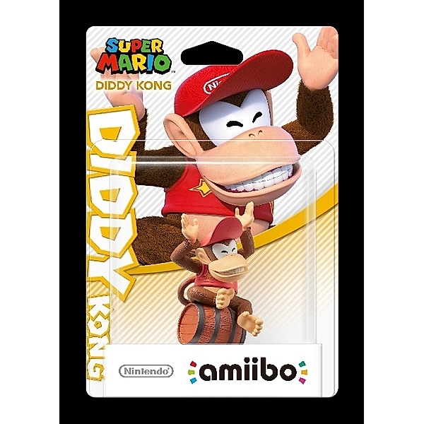 SuperMario Collection - Nintendo amiibo SuperMario Diddy Kong, 1 Figur