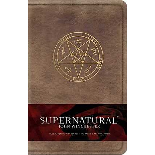 Supernatural: John Winchester, Ruled Journal, Insight Editions