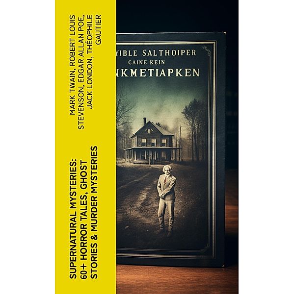 Supernatural Mysteries: 60+ Horror Tales, Ghost Stories & Murder Mysteries, Mark Twain, William Archer, Daniel Defoe, Cleveland Moffett, Rudyard Kipling, Ambrose Bierce, Frederick Marryat, Ellis Parker Butler, Nathaniel Hawthorne, Wilkie Collins, Thomas W. Hanshew, Robert Louis Stevenson, Erckmann-Chatrian, Mary E. Hanshew, Leopold Kompert, Chester Bailey Fernald, Florence Marryat, Vincent O'Sullivan, E. F. Benson, M. R. James, Arthur B. Reeve, E. T. A. Hoffmann, Edgar Allan Poe, Anton Chekhov, Margaret Oliphant, A. T. Quiller-Couch, Amelia B. Edwards, Anna Katherine Green, Fitz-James O'Brien, Katherine Rickford, Pliny The Younger, Helena Blavatsky, Villiers l'Isle de Adam, Jack London, William F. Harvey, Fiona Macleod, William T. Stead, Gambier Bolton, Andrew Jackson Davis, Nizida, Walter F. Prince, Robert Anderson, Edward Bulwer-Lytton, Théophile Gautier, Arthur Conan Doyle, Ralph Adams Cram, Guy de Maupassant, Thomas Hardy