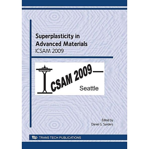 Superplasticity in Advanced Materials - ICSAM 2009