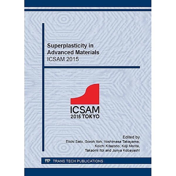 Superplasticity in Advanced Materials - ICSAM 2015