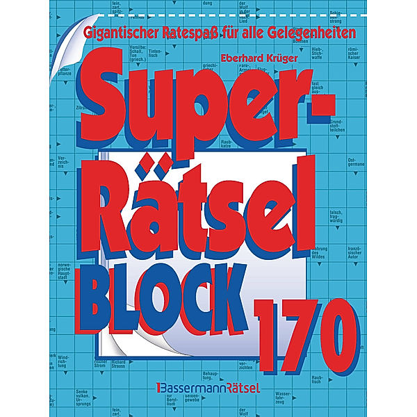 Superrätselblock 170, Eberhard Krüger