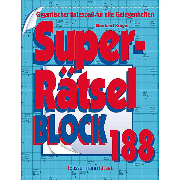 Superrätselblock 188, Eberhard Krüger