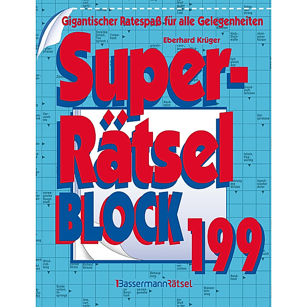 Superrätselblock 199, Eberhard Krüger