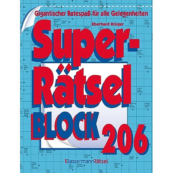 Superrätselblock 206, Eberhard Krüger
