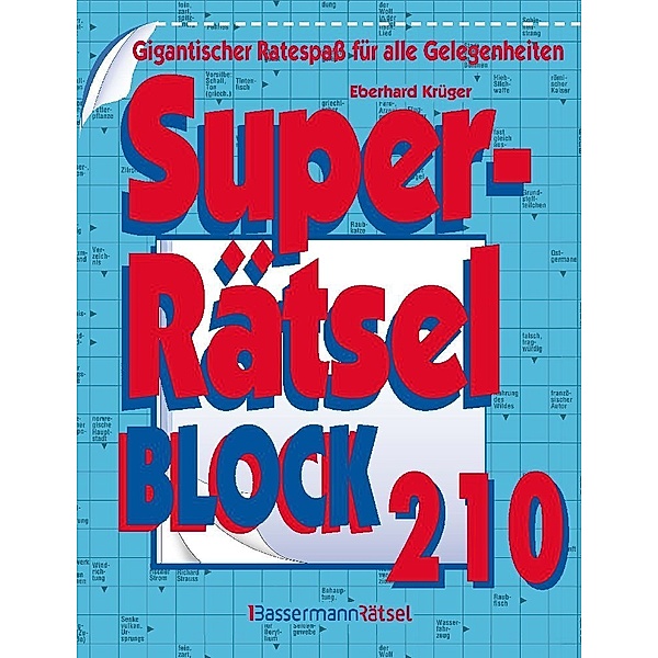 Superrätselblock 210, Eberhard Krüger