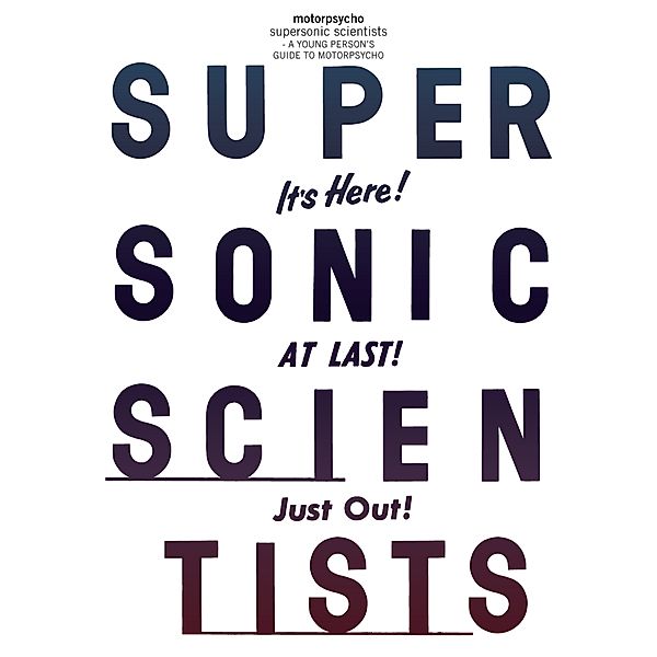Supersonic Scientists (2lp/Gtf/Black Vinyl), Motorpsycho