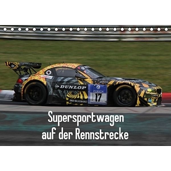 Supersportwagen auf der Rennstrecke (Tischkalender 2016 DIN A5 quer), Thomas Morper
