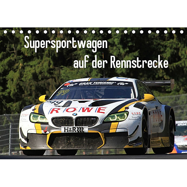 Supersportwagen auf der Rennstrecke (Tischkalender 2019 DIN A5 quer), Thomas Morper