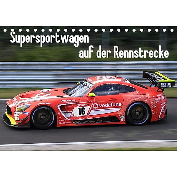 Supersportwagen auf der Rennstrecke (Tischkalender 2020 DIN A5 quer), Thomas Morper