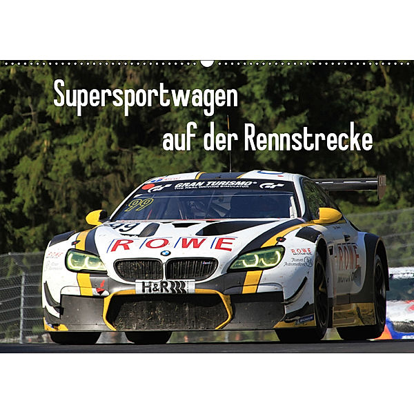 Supersportwagen auf der Rennstrecke (Wandkalender 2019 DIN A2 quer), Thomas Morper