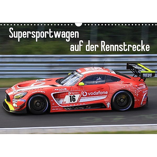Supersportwagen auf der Rennstrecke (Wandkalender 2021 DIN A3 quer), Thomas Morper