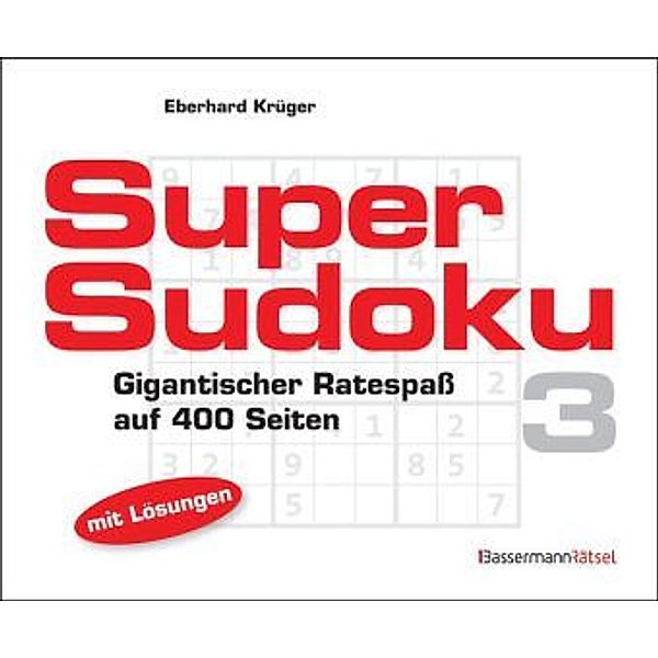 Supersudoku, Eberhard Krüger