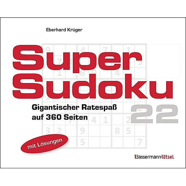 Supersudoku 22, Eberhard Krüger