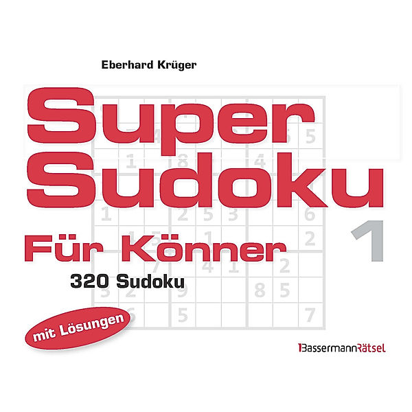 Supersudoku für Könner 1, Eberhard Krüger