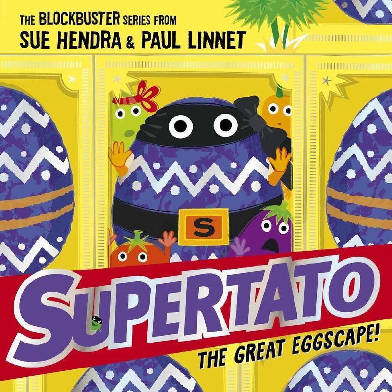 Image of Supertato: The Great Eggscape! - Sue Hendra, Paul Linnet, Kartoniert (TB)